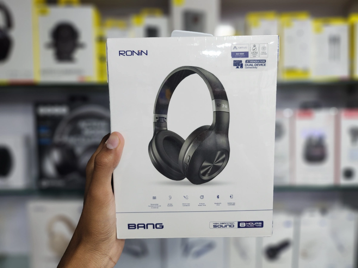 Ronin Ronin Bang Wireless Headphones — Box Packed